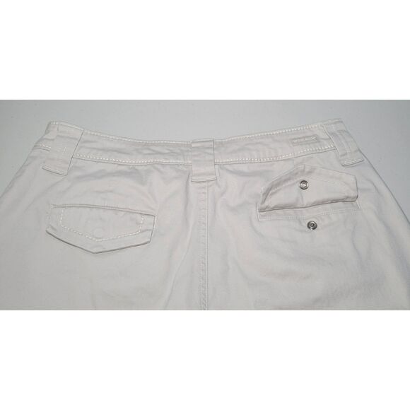 Woolrich Womens Size 6 Cropped Capri Pants Tan Pre-Owned - Picture 6 of 12